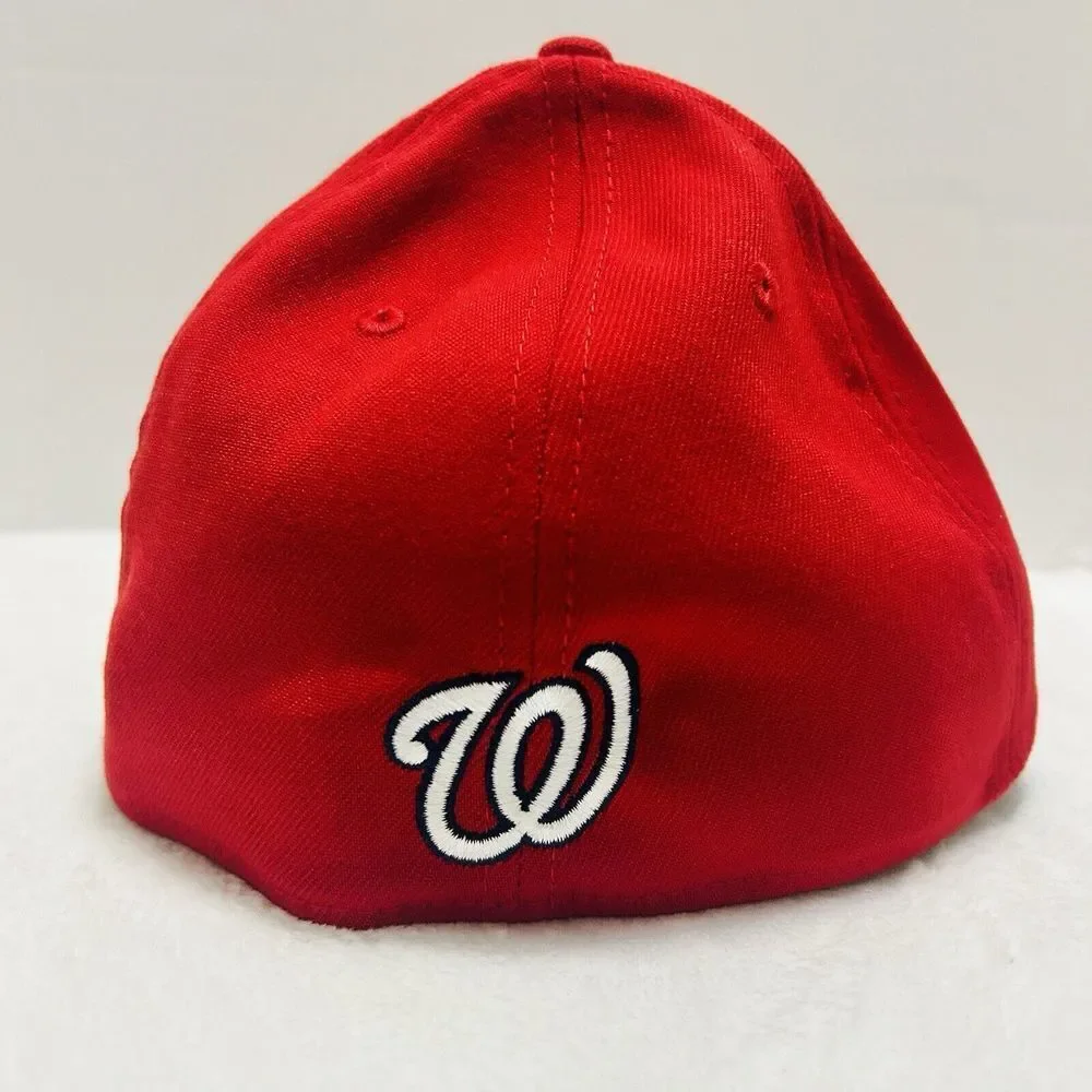 New Era Washington Nationals Game Day 39THIRTY Stretch Flex‎ Hat Cap Red L/XL